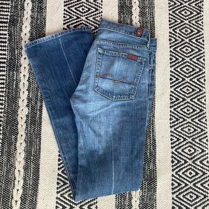 7 for all mankind bootcut jeans